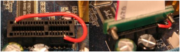 Схема доопрацювання рейзера PCI -E
